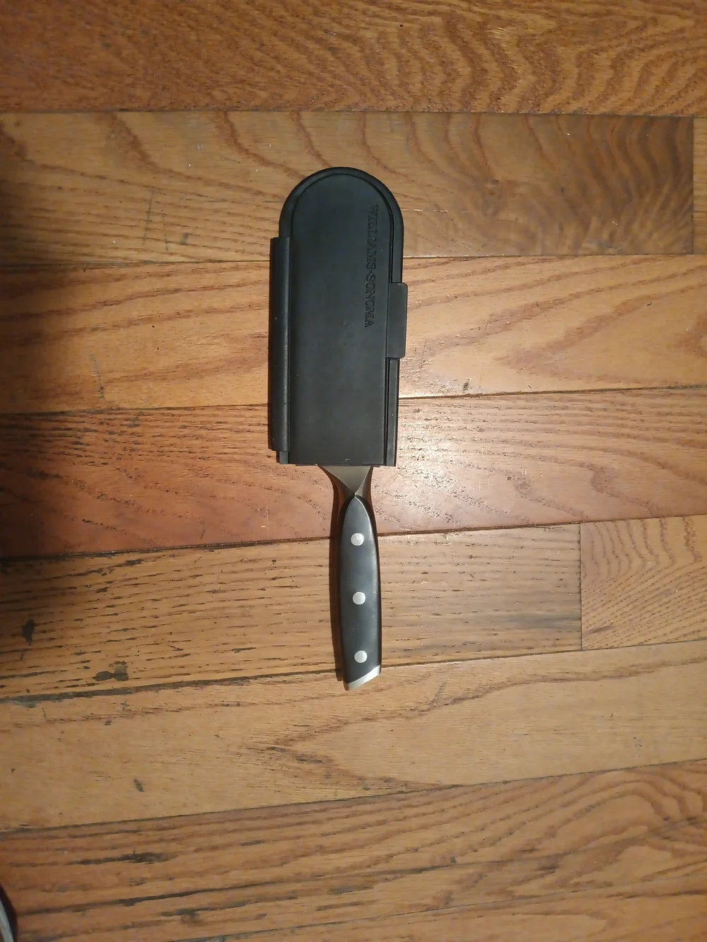 Wusthof Precision William Sonoma Chef Knife with Magnet cover.